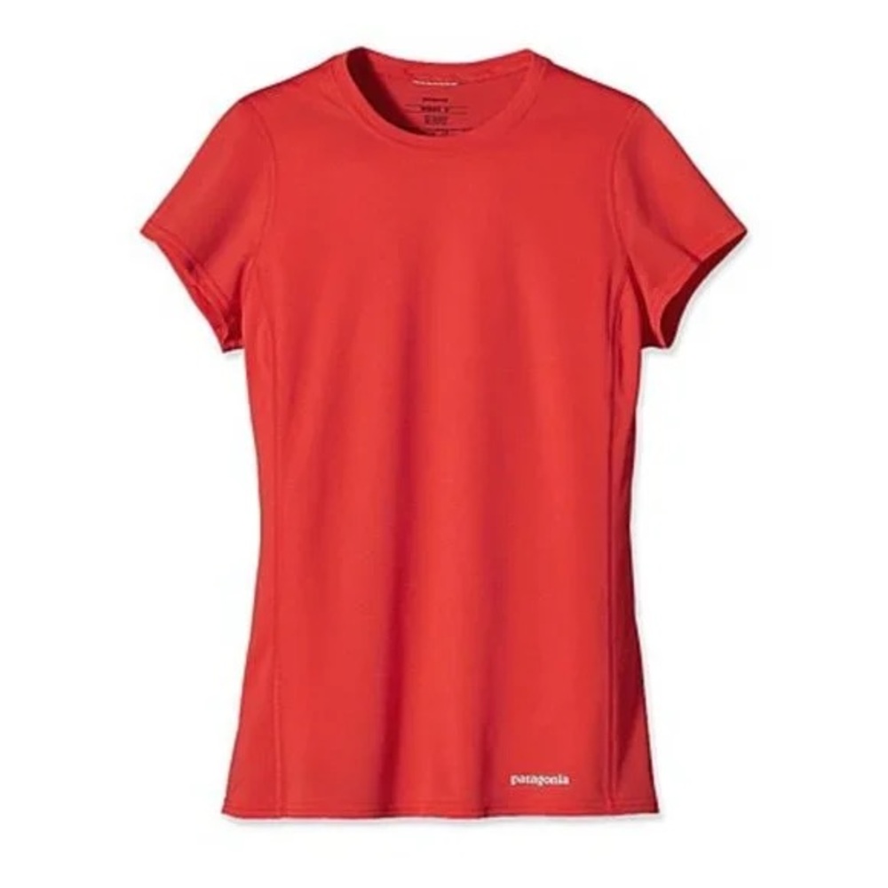 Patagonia Vibrant Red Short Sleeve Tee